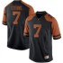 #7 Caden Sterns UT Men Replica High School Jerseys Black