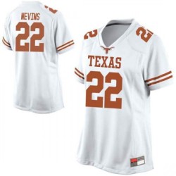 #22 Blake Nevins UT Women Replica NCAA Jersey White