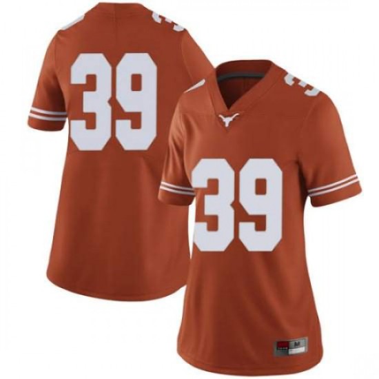 #39 Montrell Estell Texas Longhorns Women Limited Official Jersey Orange