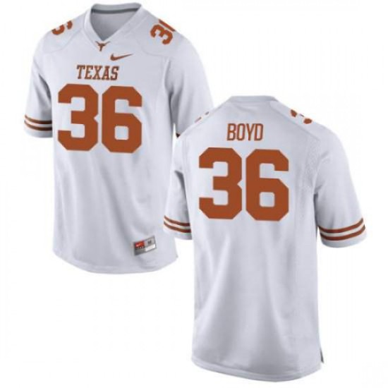 #36 Demarco Boyd UT Women Replica NCAA Jersey White