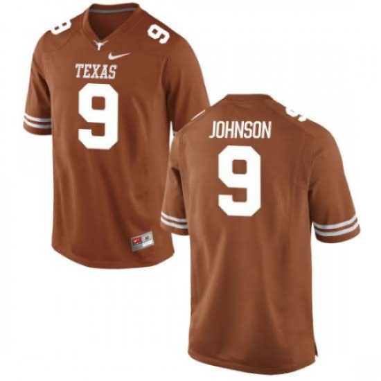 #9 Collin Johnson UT Youth Replica Alumni Jerseys Tex Orange