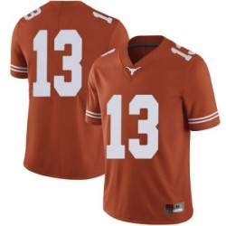 #13 Jase Febres Texas Longhorns Men Limited Stitch Jersey Orange