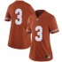 #3 Courtney Ramey Texas Longhorns Women Limited NCAA Jerseys Orange