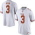 #3 Cameron Rising Longhorns Men Game Player Jerseys White