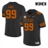 #99 Jermayne Lole Longhorns Women SEC Conference University Jersey Black