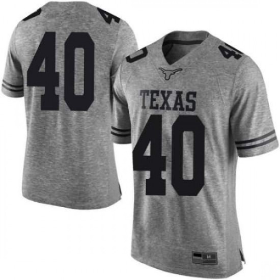 #40 Ayodele Adeoye UT Men Limited University Jerseys Gray