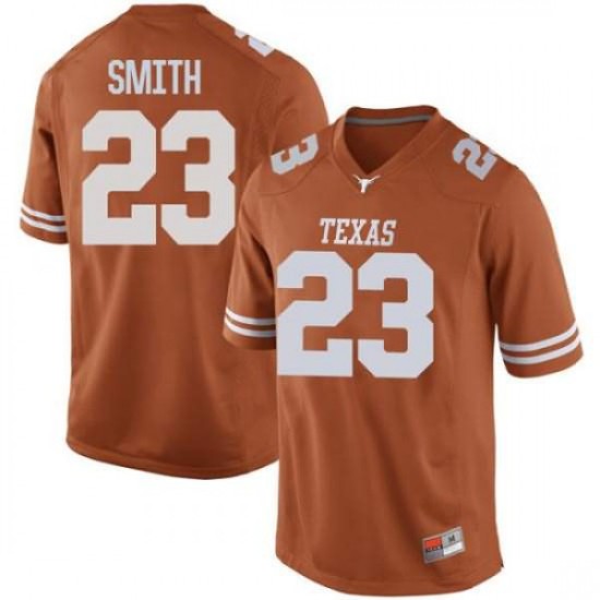 #23 Jarrett Smith UT Men Game College Jerseys Orange