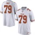 #79 Matt Frost Texas Longhorns Men Replica College Jerseys White