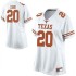 #20 Jericho Sims Longhorns Women Replica Embroidery Jersey White