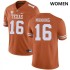 #16 Arch Manning Longhorns Women SEC Conference Game Jersey Orange