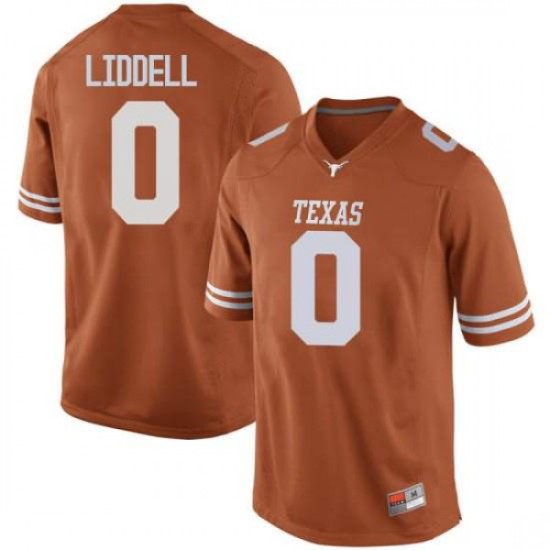 #0 Gerald Liddell UT Men Replica College Jerseys Orange