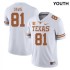 #81 Juan Davis UT Youth SEC Conference Player Jersey White