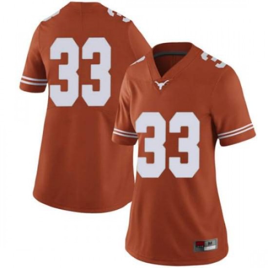 #33 Kamaka Hepa UT Women Limited College Jersey Orange