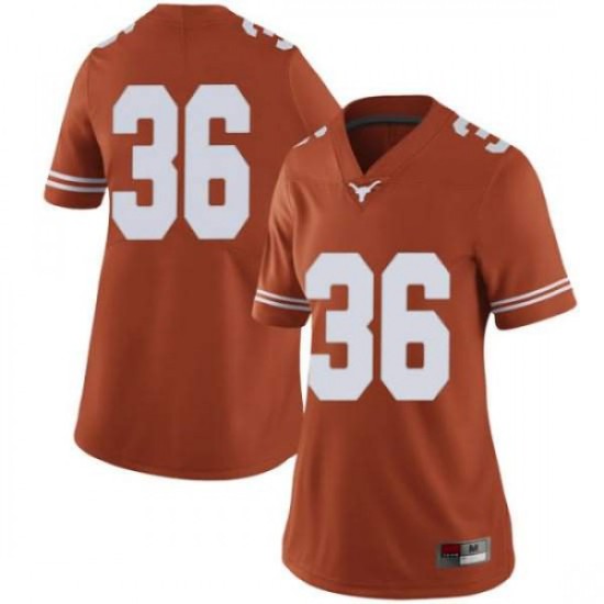 #36 Kamari Williams UT Women Limited High School Jerseys Orange