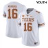 #16 Arch Manning Texas Longhorns Youth SEC Conference Game Jersey White