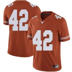 #42 Marqez Bimage Longhorns Men Limited NCAA Jerseys Orange