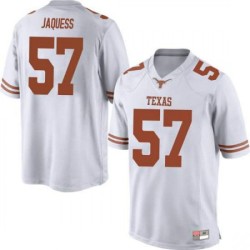 #57 Cort Jaquess UT Men Game NCAA Jerseys White