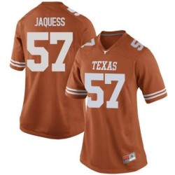 #57 Cort Jaquess Longhorns Women Replica College Jerseys Orange