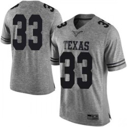 #33 Kamaka Hepa UT Men Limited NCAA Jersey Gray