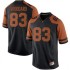 #83 Al'Vonte Woodard UT Men Game Football Jerseys Black