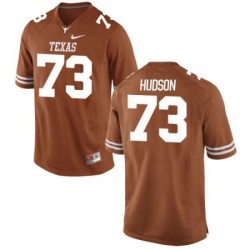 #73 Patrick Hudson Longhorns Youth Replica Player Jersey Tex Orange