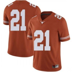 #21 Dylan Osetkowski University of Texas Men Limited Stitched Jerseys Orange