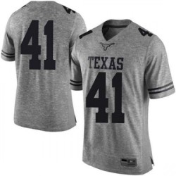 #41 Hank Coutoumanos University of Texas Men Limited Alumni Jersey Gray