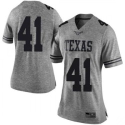 #41 Hank Coutoumanos Longhorns Women Limited NCAA Jerseys Gray