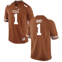 #1 John Burt Longhorns Youth Game University Jersey Tex Orange