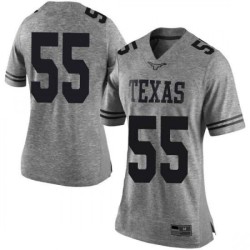 #55 D'Andre Christmas-Giles University of Texas Women Limited Official Jersey Gray